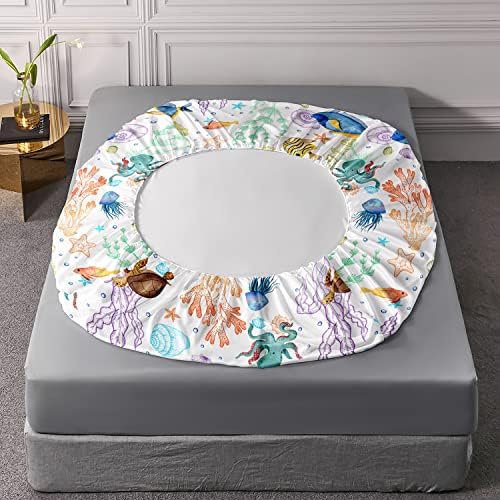 Sea Turtle Fitted Sheet with 2 Pillowcases
