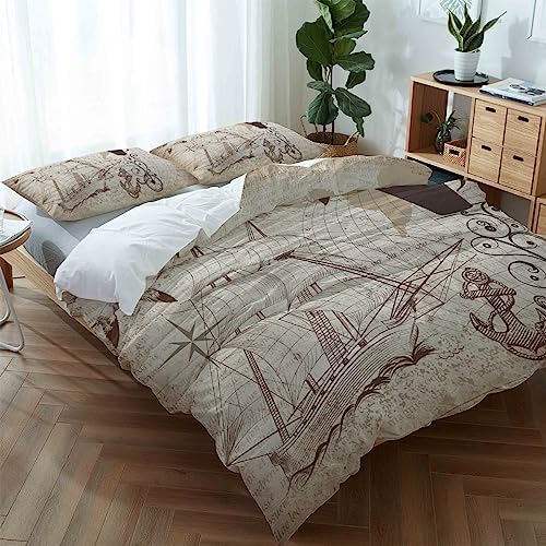 LooPoP California King Duvet Cover Set with Octopus Tentacles Design