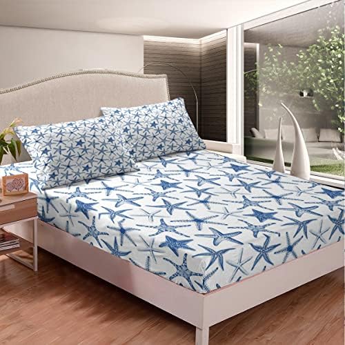 Feelyou Starfish Bedding Sheet Set for Kids