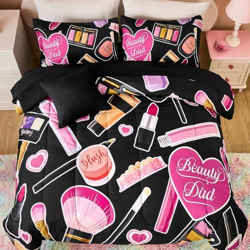 Anibedding Girls Twin Bedding Set 6 Pieces