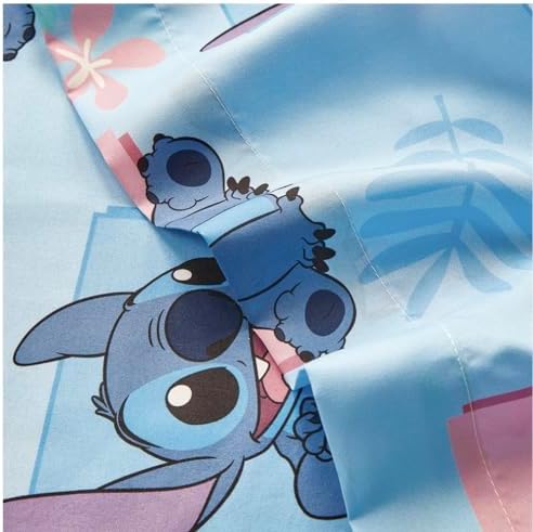 Jay Franco Twin Sheet Set 3 Pieces Lilo Stitch