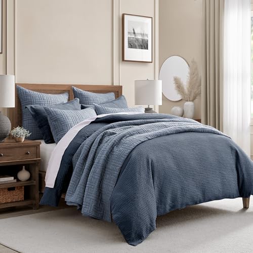 Levtex Home Cloud Waffle Duvet Cover Set