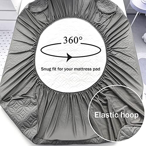 FELTYBED Twin XL Mattress Protector Waterproof Soft Breathable