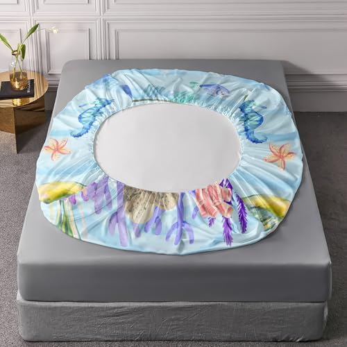Kawaii Axolotl Ocean Animal Kids Sheet Set 4Pcs