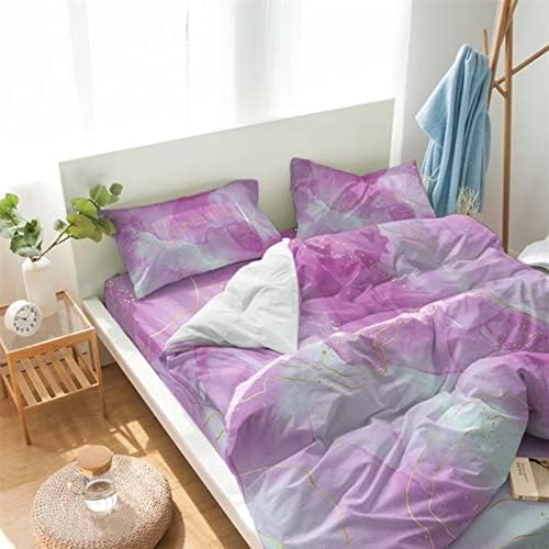 LooPoP 4PCS California King Duvet Cover Set 1