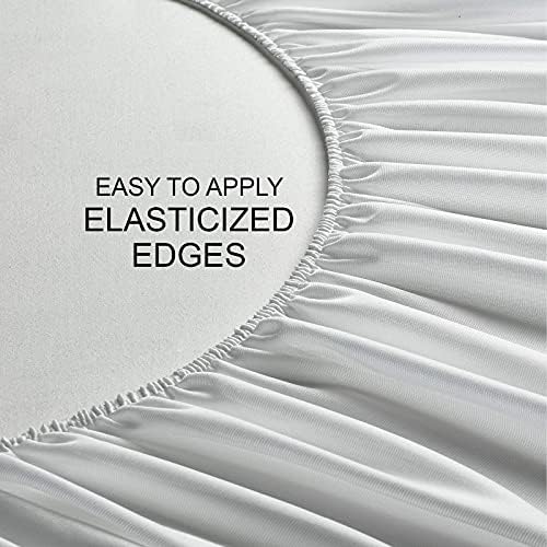 King Mattress Protector by Pure Bamboo Waterproof Breathable
