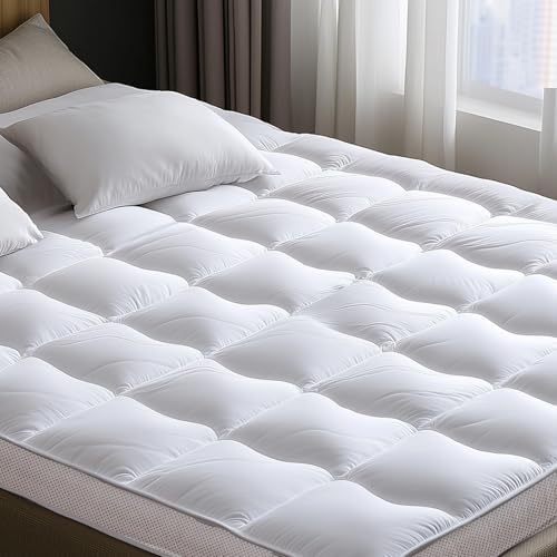 SHOUREN Memory Foam Mattress Topper Full Cool Supportive Pressure-Relieving