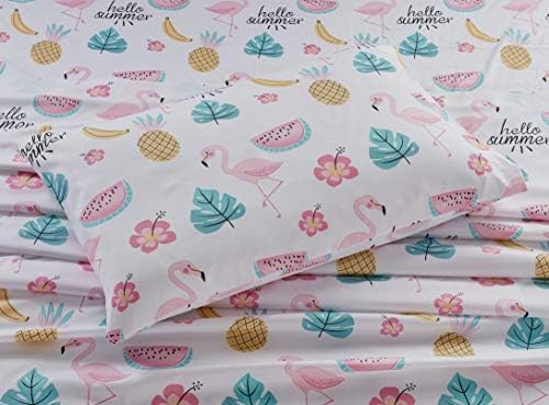 Linen Plus Full Sheet Set Hello Summer