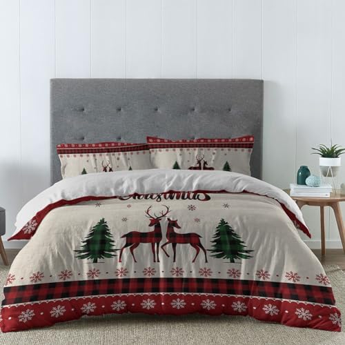 LooPoP Christmas Duvet Cover Set 3 Pieces