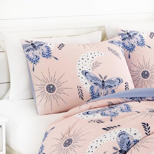 Chezmoi Collection Mystical Butterfly Comforter Set