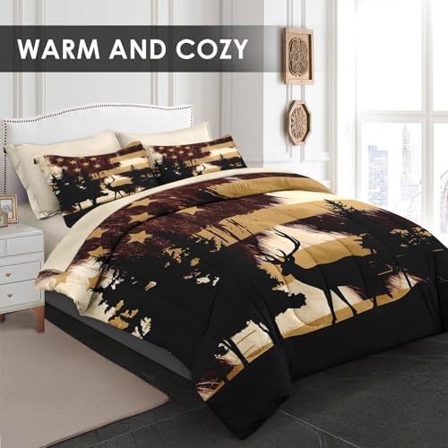 WeCozy 5 Pcs Twin Comforter Set with Pillowcase Sham