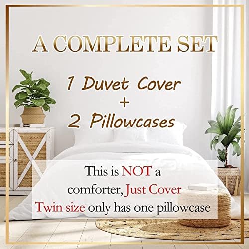 Manfei Ocean Wave Duvet Cover Set Twin Size 1