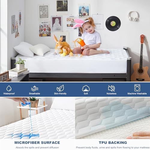 GRT Twin XL Waterproof Mattress Protector 1