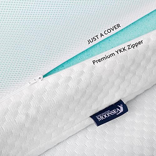 Moonsea Bamboo Viscose Mattress Topper Cover for Queen Size