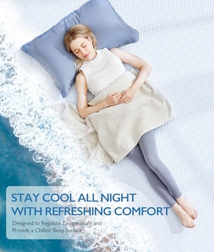 SINWEEK 3 Inch Cooling Mattress Topper Twin XL
