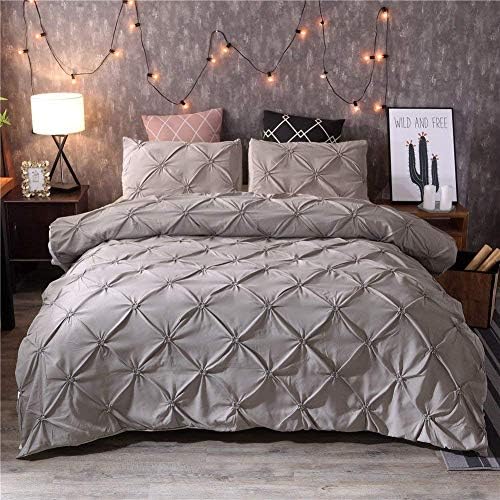 Feelyou King Duvet Cover Set with 2 Pillow Shams 1