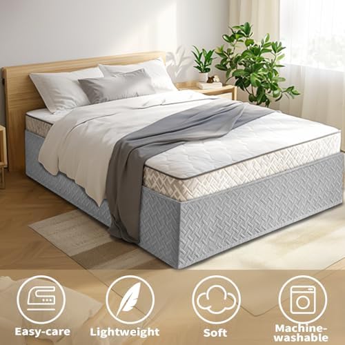 ZABER Box Spring Cover King Size with 16-Inch Drop 1