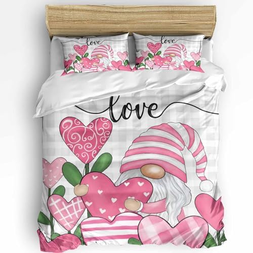 LooPoP Valentine Comforter Set 3-Piece California King