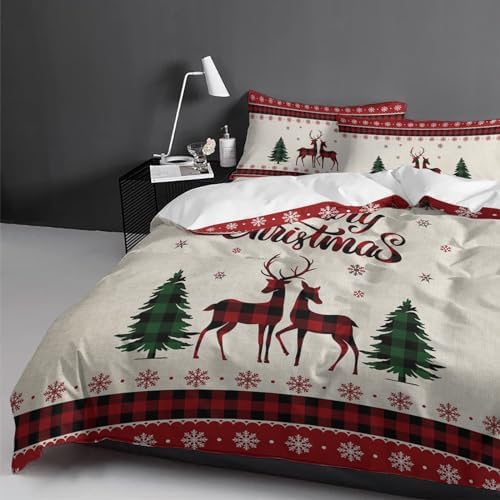 LooPoP Christmas Duvet Cover Set 3 Pieces