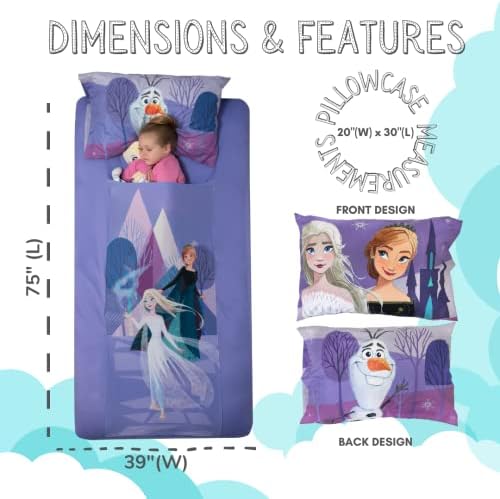 Franco Disneys Frozen Kids Bedding Snuggle Sheet Set Twin
