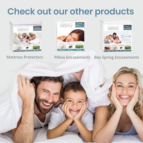 SafeRest Zippered Mattress Protector for Queen 12-15 Inch 1