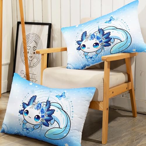 AILONEN Axolotl Fitted Sheet Set Twin Size 3 Pieces