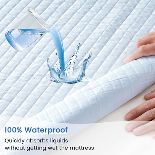 PHF Cooling Waterproof California King Mattress Protector