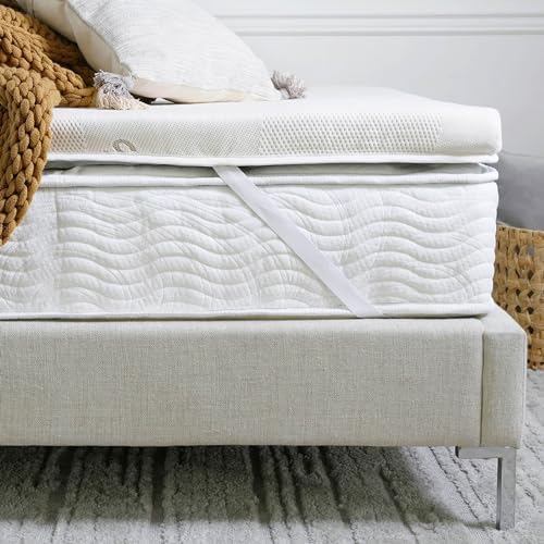Saatva Graphite Memory Foam Mattress Topper 3 Inch Queen