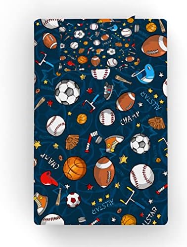 Gusuhome Boys Sports Sheet Set Twin Size 3D Design