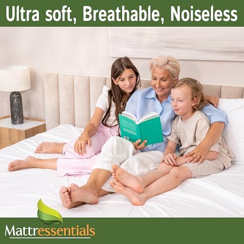 Zippered Queen Mattress Protector - Waterproof Bed Bug Cover 1