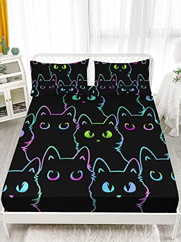 Axolotl Kids Bedding Set 4Pcs Full Size Sheet Pillowcases