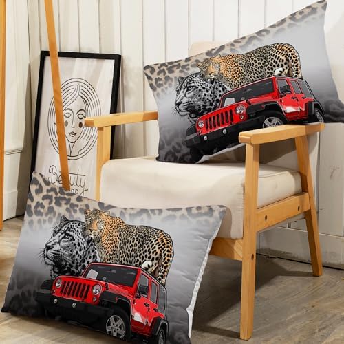 AILONEN Leopard Print Fitted Sheet Set Twin Size