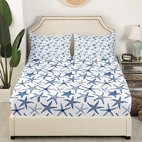 Feelyou Starfish Bedding Sheet Set for Kids