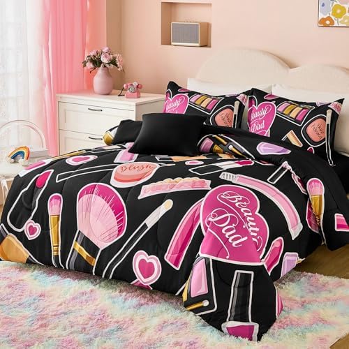 Anibedding Girls Twin Bedding Set 6 Pieces