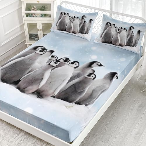 Smell Sunshine Penguin Sheets Set 4Pcs for Kids