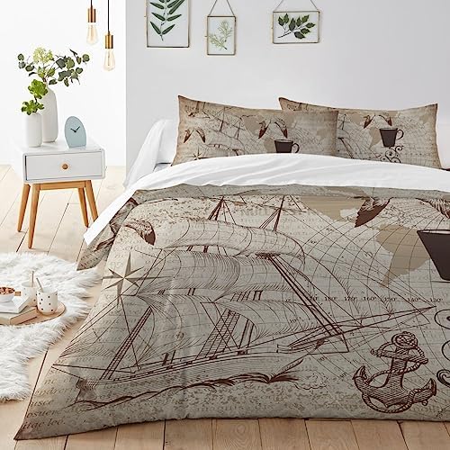 LooPoP California King Duvet Cover Set with Octopus Tentacles Design