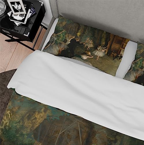 HOBBOY Retro Degas Art Duvet Cover Set 3pc