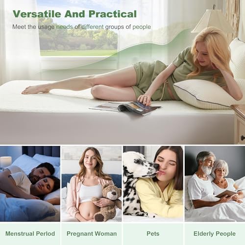 BEDLORE Twin Waterproof Mattress Protector 3D Air Fabric