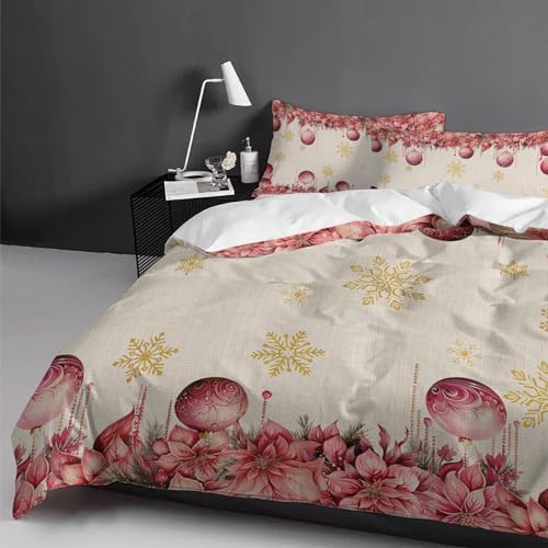 LooPoP Christmas Comforter Set California King Size