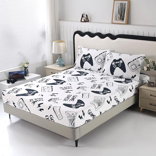 SDIII Gamer Full Size Sheet Set with 2 Pillowcases