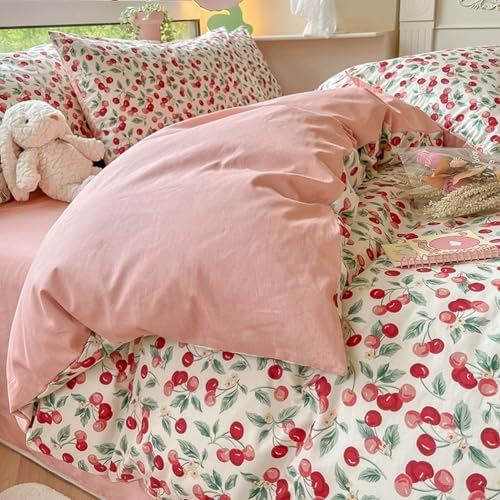 BlueBlue Cherry Kids Duvet Cover Set Twin