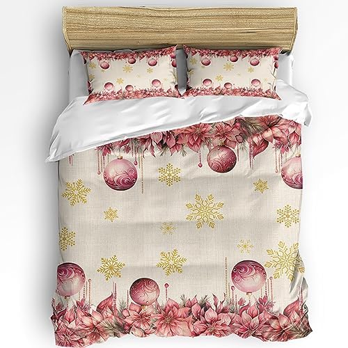 LooPoP Christmas Comforter Set California King Size