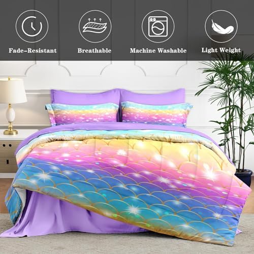 WeCozy Twin Comforter Set with Pillowcase Sham 1