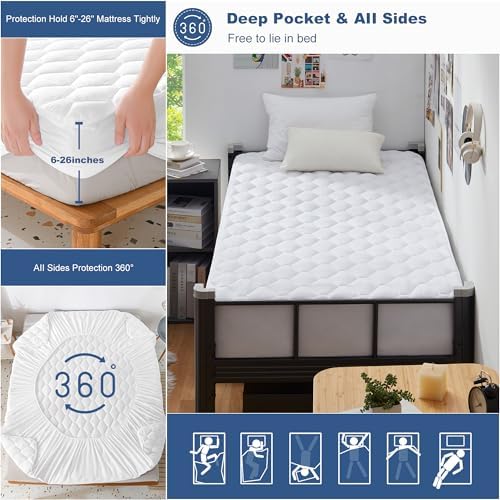 GRT Twin XL Waterproof Mattress Protector 1