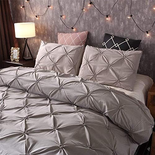 Feelyou King Duvet Cover Set with 2 Pillow Shams 1