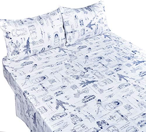 J-pinno Kids Cartoon Bedding Set Full