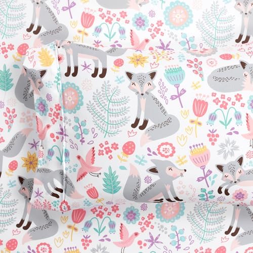 Lush Decor Pixie Fox Soft Sheet Set - Twin 4 Piece
