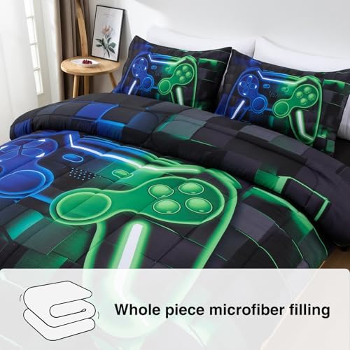 A Nice Night Boys Twin Size Gaming Comforter Set 1