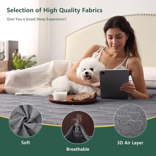 FELTYBED King Size Waterproof Mattress Protector