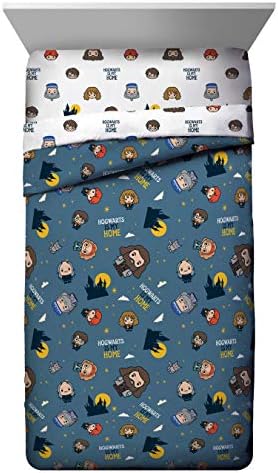 Jay Franco Harry Potter Twin Bed Set Blue